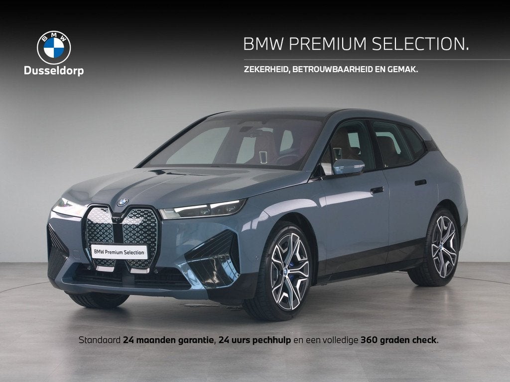 BMW iX xDrive40 High Executive 77 kWh SoH 100% (bj 2021), Auto's, BMW, 413 km, Gebruikt, 22 min, Met garantie (alle)
