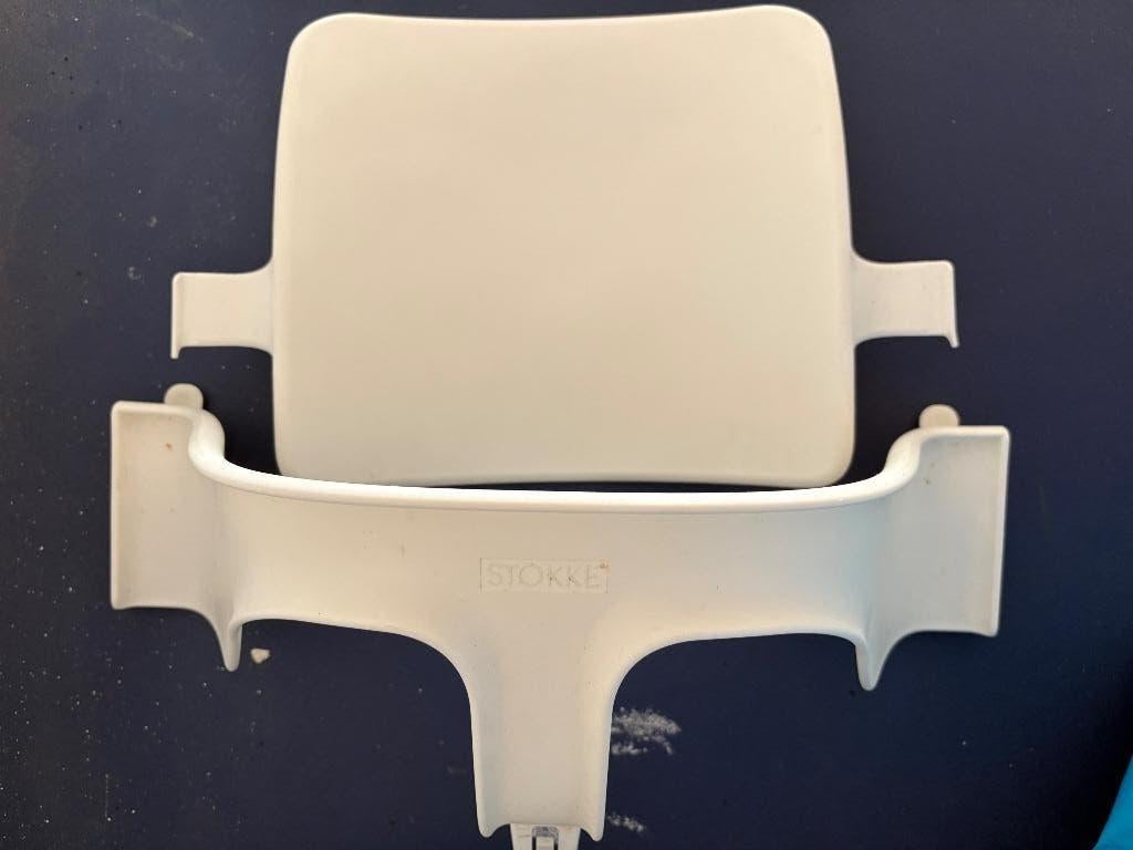 Stokke Tripp Trapp verkleinset wit, Ophalen, Gebruikt, Meegroeistoel, Stoelverkleiner