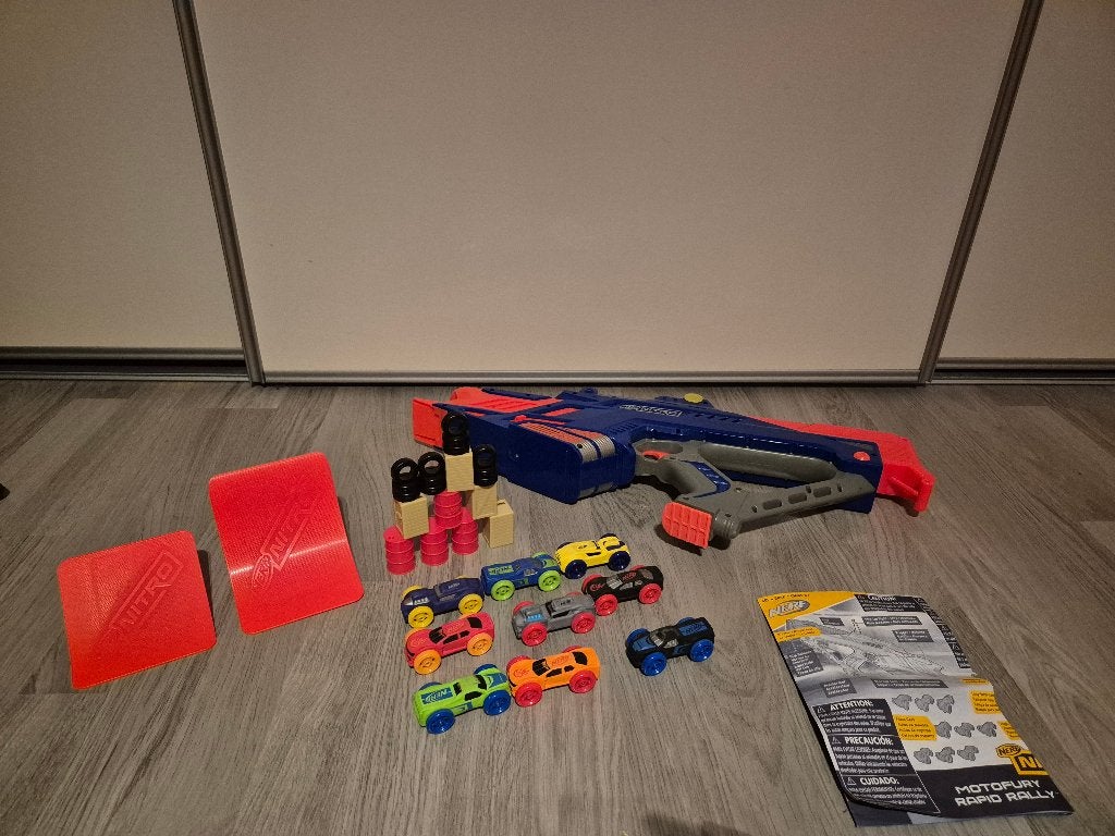 Nerf Nitro Motofury Rapid Rally compleet Jongens Kado, Kinderen en Baby's, Ophalen of Verzenden, Zo goed als nieuw