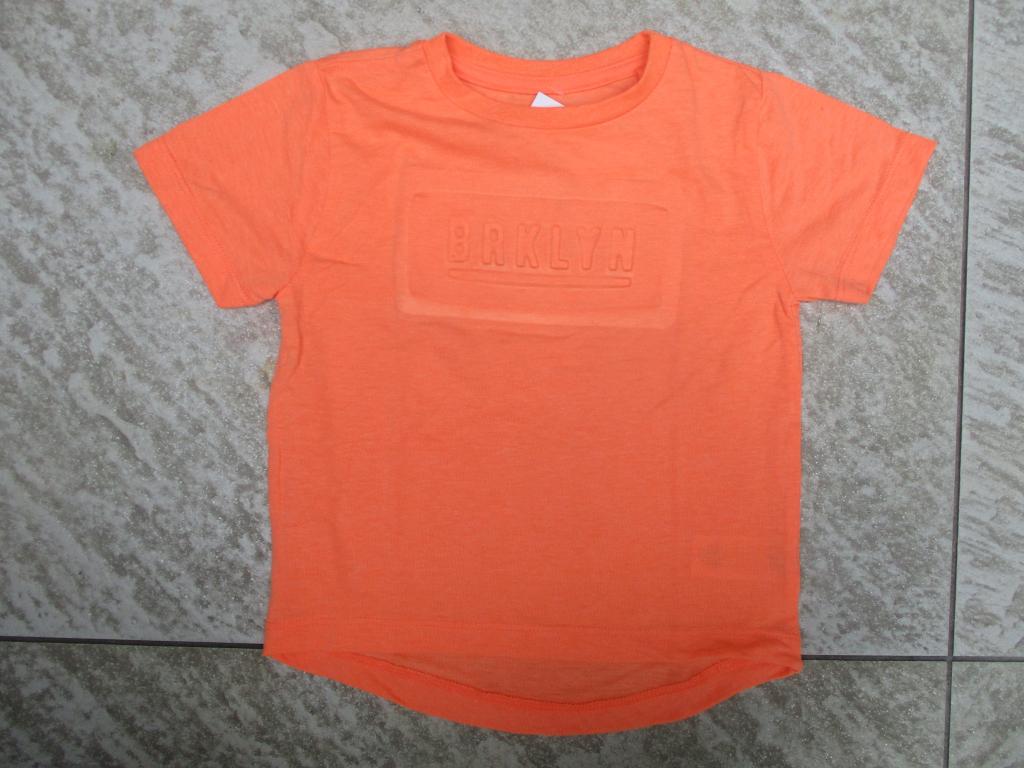 T-shirt fluor oranje maat 92 shirt korte mouwen, Kinderen en Baby's, Kinderkleding | Maat 92, Ophalen of Verzenden, Zo goed als nieuw