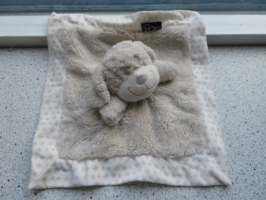 Knuffeldoek hond merk UNIQUE sterrenprint, Zo goed als nieuw, Middelgroot (20 tot 80 cm), Met label, Hond