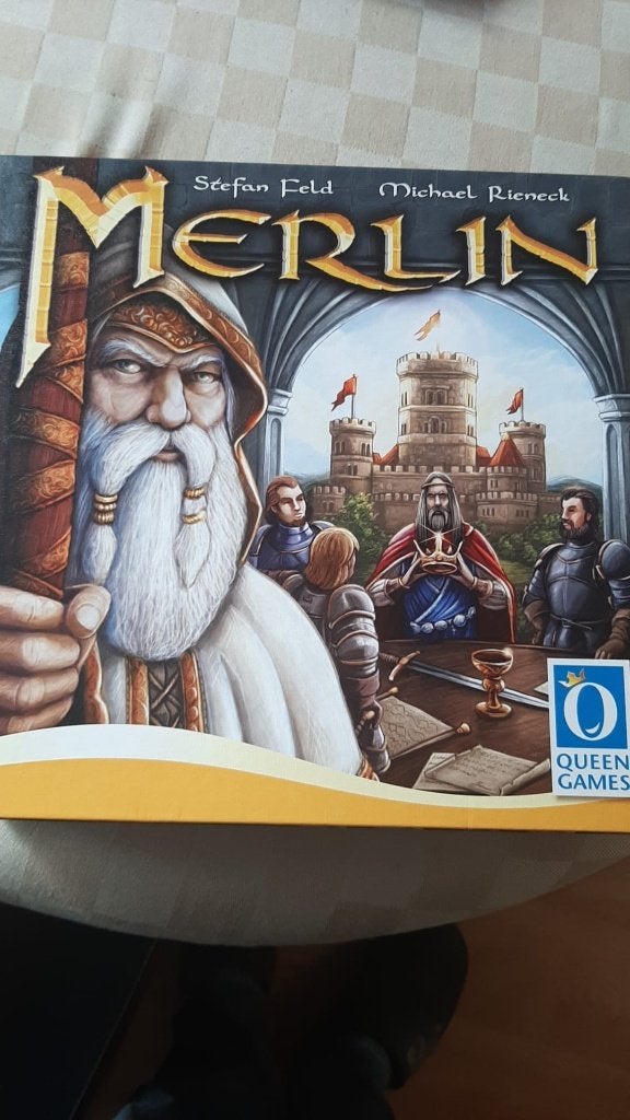 bordspel van queen games Merlin strategiespel, Hobby en Vrije tijd, Gezelschapsspellen | Bordspellen, Vijf spelers of meer, Ophalen of Verzenden