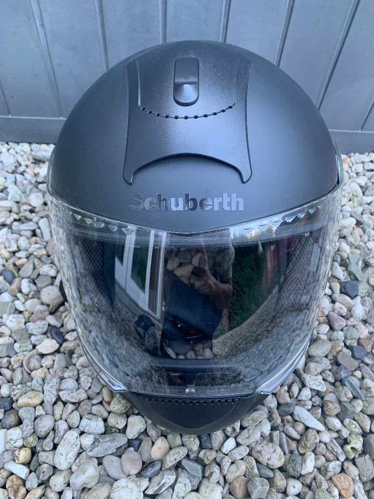 SCHUBERTH C3 Basic motorhelm matzwart - maat 52-59, Overige merken, M, Systeemhelm, Ophalen of Verzenden