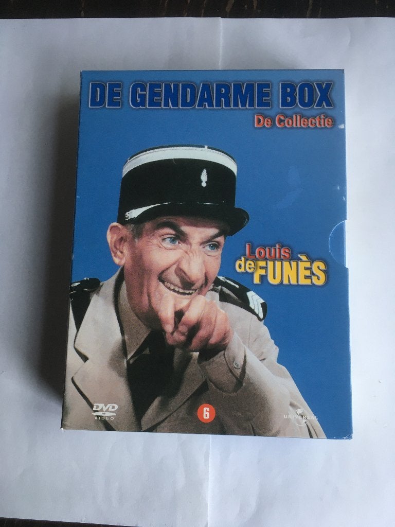 louis de funes de gendarme box dvd (6 dvd's), Alle leeftijden, Ophalen of Verzenden, Zo goed als nieuw, Nederlands