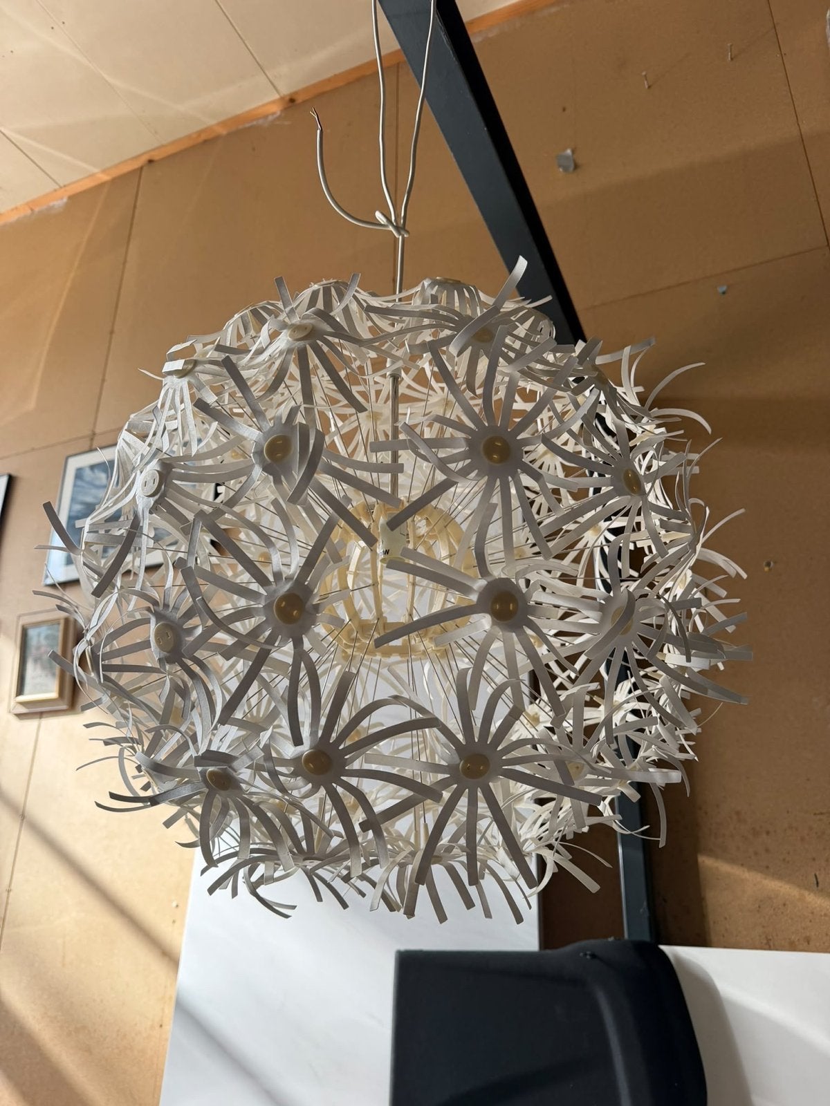 Ikea maskros lamp  - 80cm, Ophalen, Gebruikt, Overige materialen, E27 (groot)