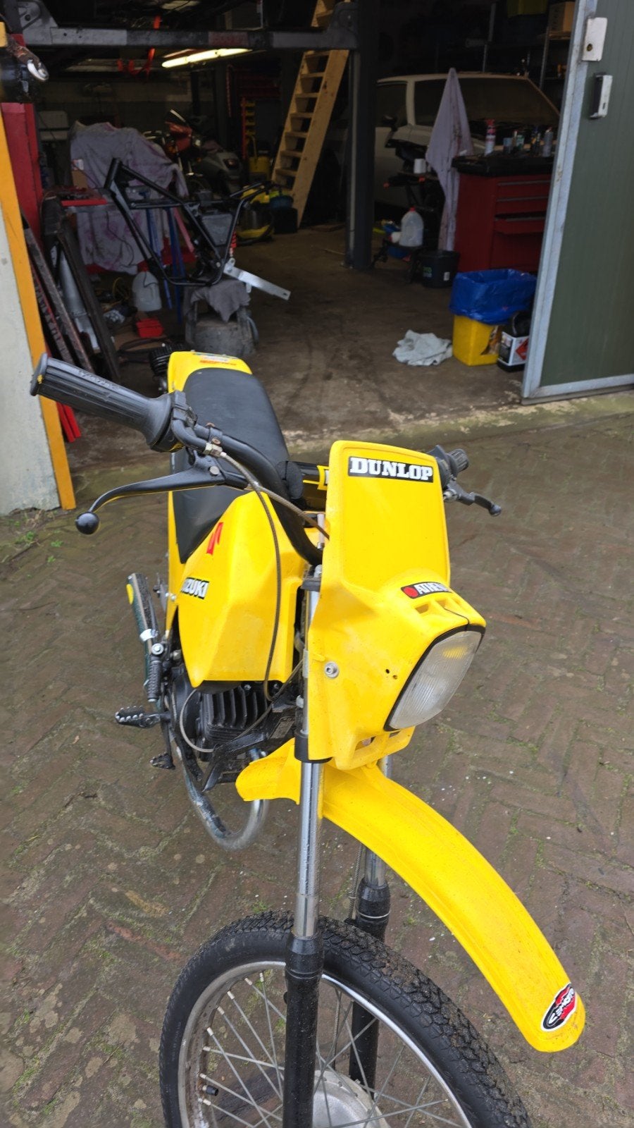 mini cross suzuki 50 cc, Ophalen