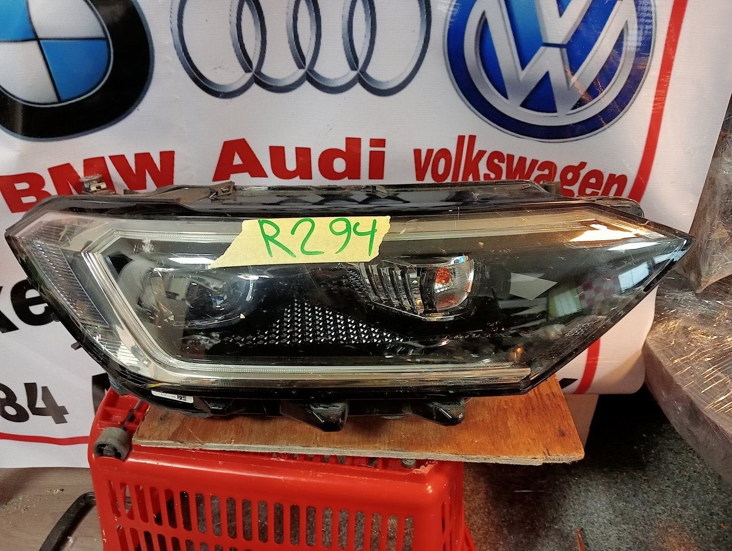 Volkswagen Jetta IV koplampen rechts 17B941036E origineel, Auto-onderdelen, Verlichting, Gebruikt, -, Volkswagen, -