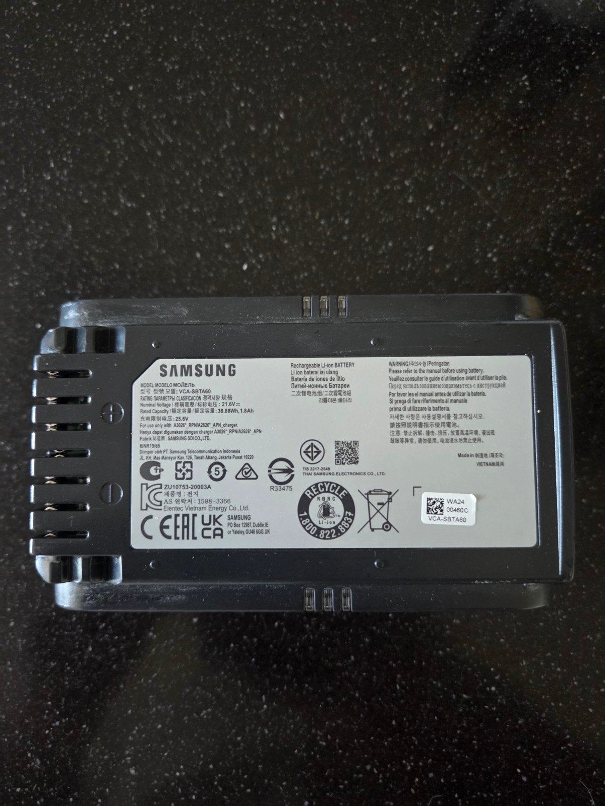 Batterij Samsung 75 series, Ophalen of Verzenden, Zo goed als nieuw, Samsung