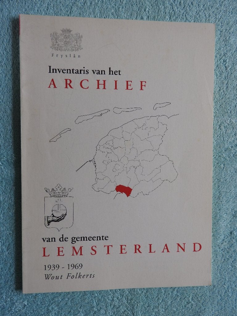 Inventaris van het Archief van de Gemeente Lemsterland, Ophalen of Verzenden, Zo goed als nieuw