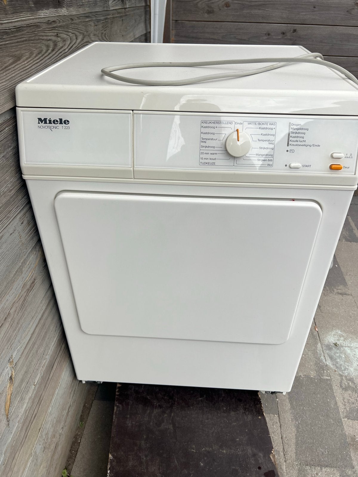 Miele wasmachine en droger - In prima staat!, Ophalen, Gebruikt