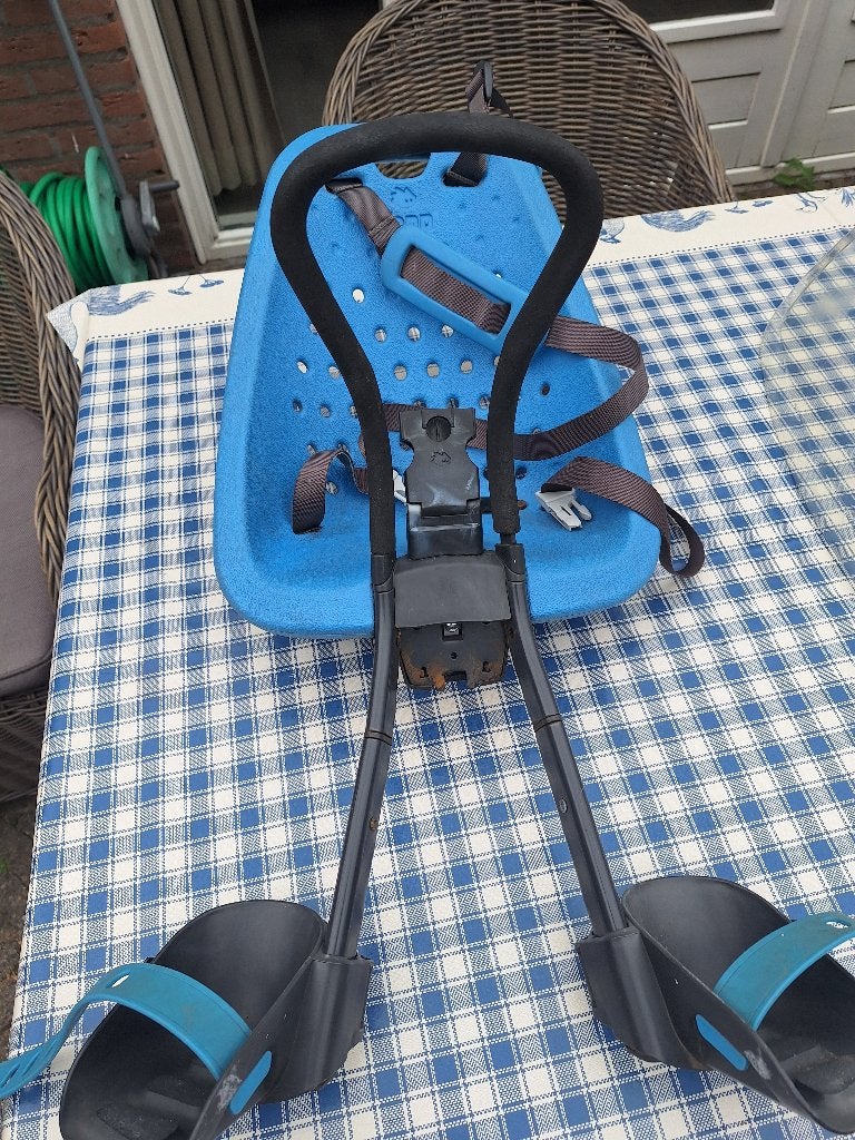 fietsstoeltje, Fietsen en Brommers, Fietsaccessoires | Fietsstoeltjes, 0 t/m 10 kg, Gebruikt, Yepp, Voorzitje