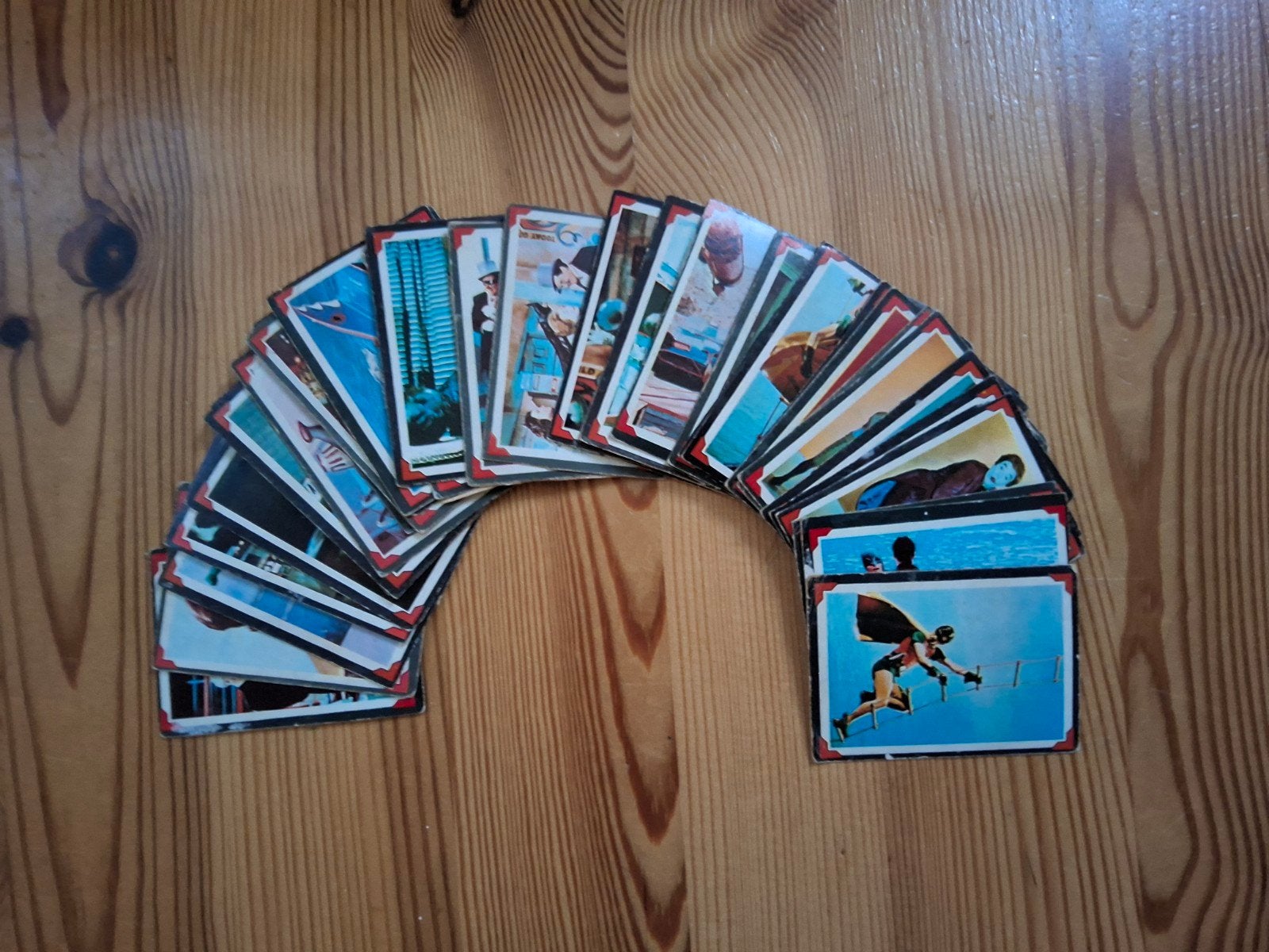 Vintage Batman Plaatjes - Jaren '60 Collectie, Ophalen, Gebruikt, Meerdere plaatjes