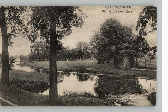 Steenbergen Bij de Blauwe Sluis Nauta vóór 1920, Verzamelen, Ansichtkaarten | Nederland, Ongelopen, Noord-Brabant, Voor 1920, Verzenden