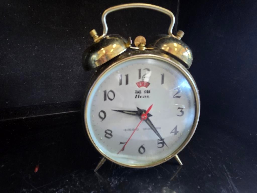 Vintage Hero Wekker - Klassiek Design, Ophalen of Verzenden