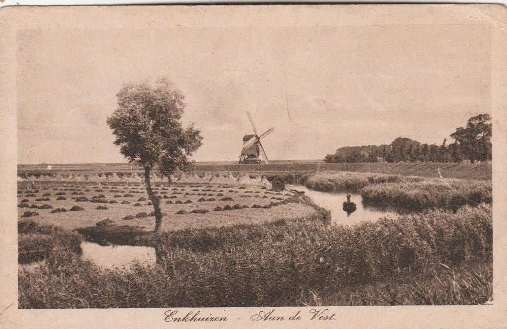 enkhuizen- aan de vest 1939, Ophalen of Verzenden, 1920 tot 1940, Noord-Holland