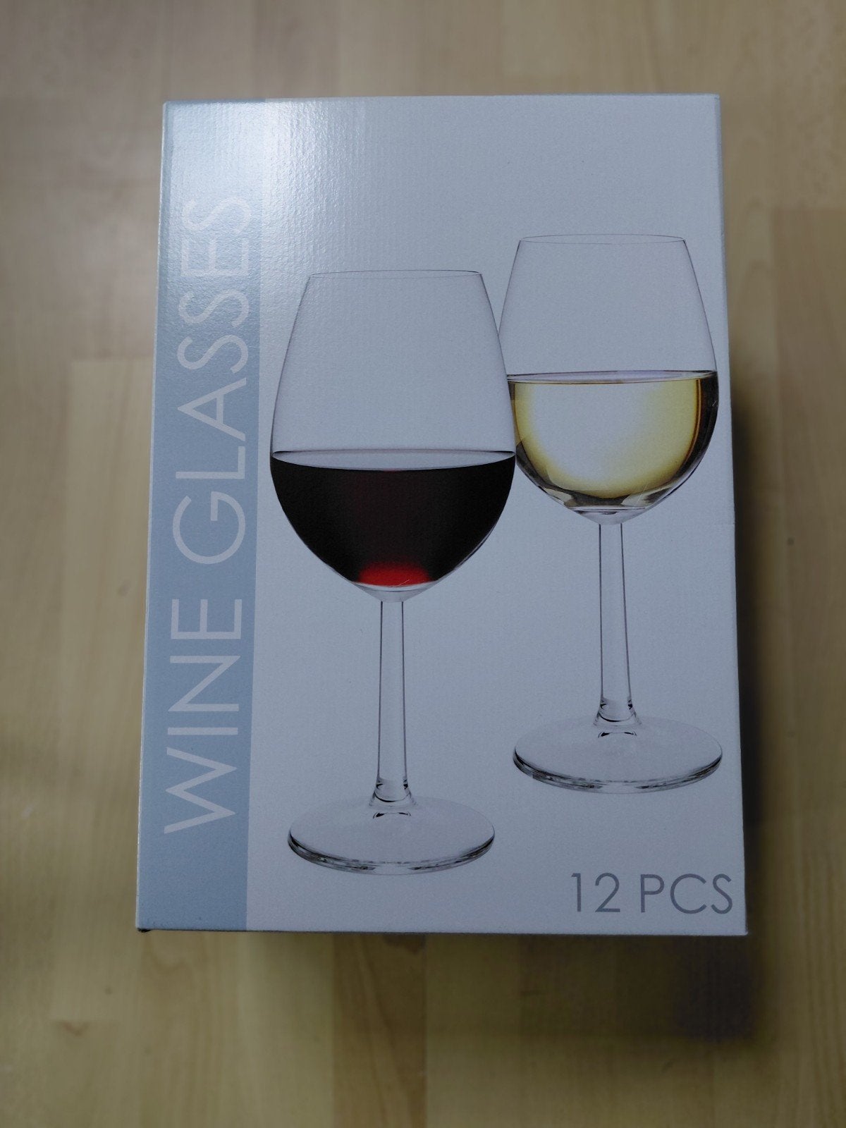 12 Nieuwe wijnglazen - 0,58 liter, Verzamelen, Ophalen, Nieuw, Overige typen