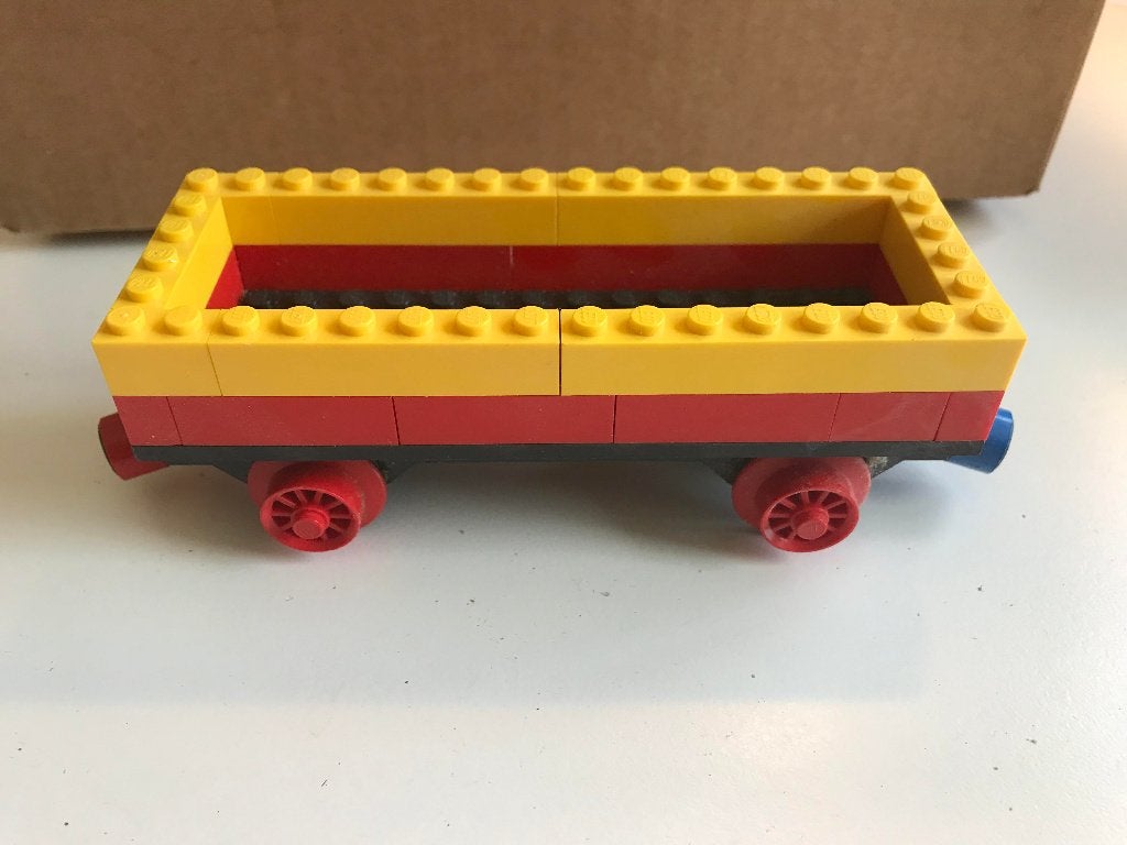 Lego wagon 4,5 / 12 volt, Gebruikt, Overige thema's, Lego, Overige typen