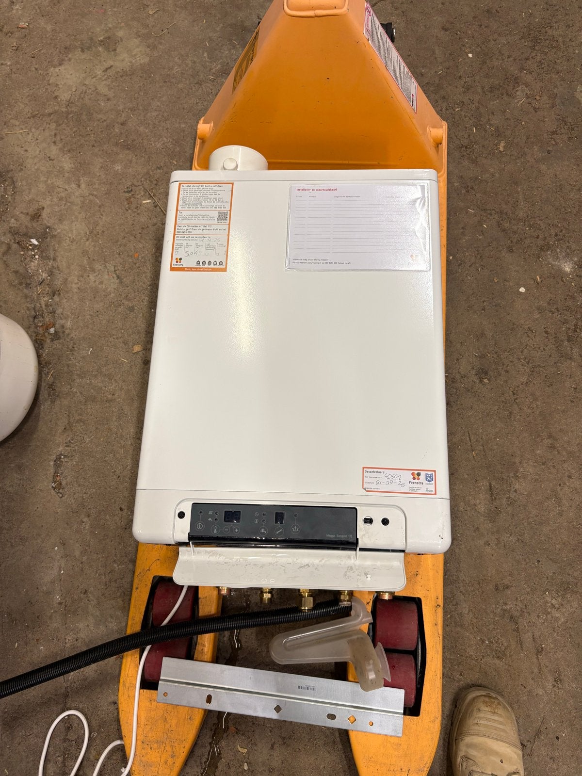Intergas Kombi Kompakt HRE 24/18 RF HR Combiketel CW3, Ophalen of Verzenden, Zo goed als nieuw, Cv-ketel of Combi-ketel, Hoog rendement (Hr)