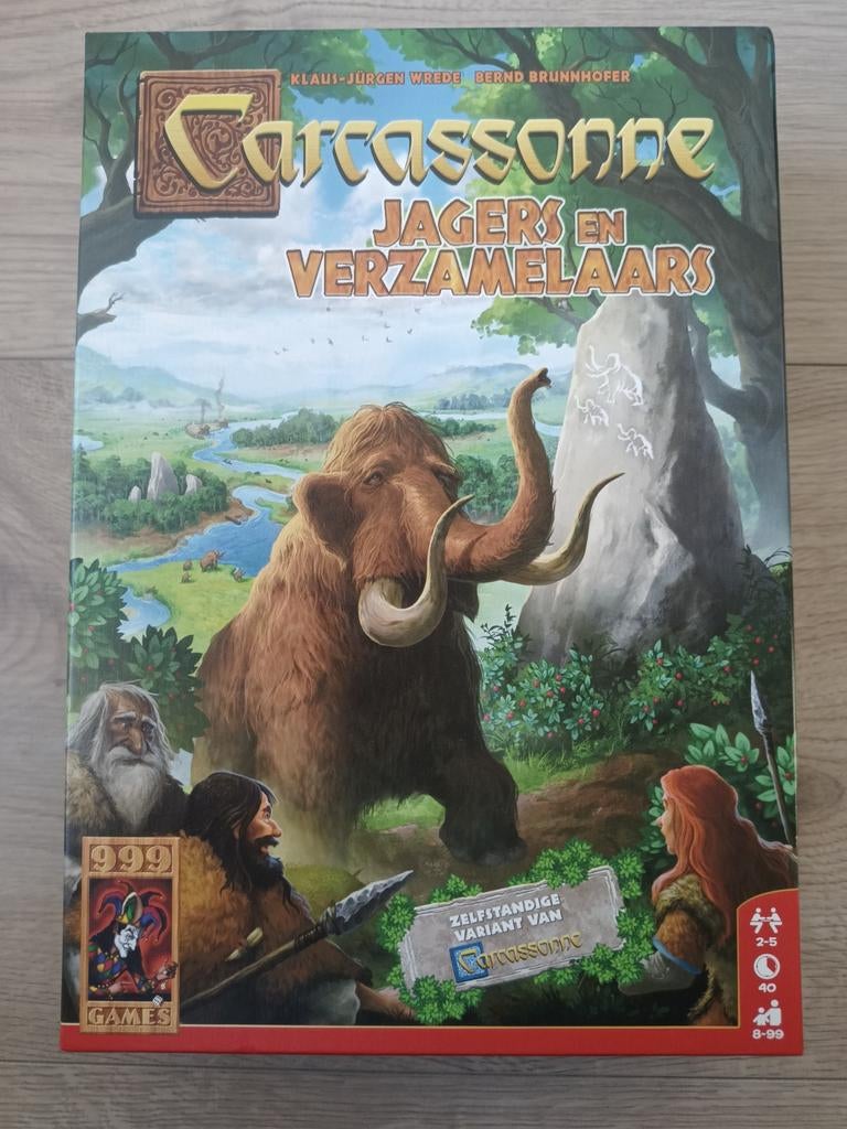 Carcassonne: Jagers en Verzamelaars - Nieuw bordspel, Vijf spelers of meer, Ophalen, Nieuw, 999 Games