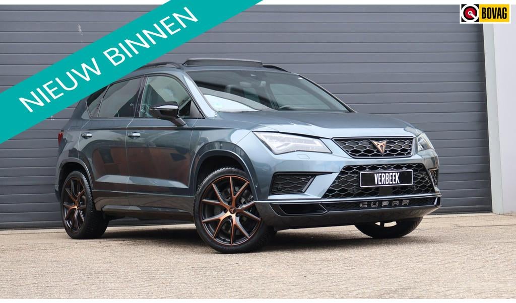 CUPRA Ateca 2.0 TSI 4DRIVE Brembo/Pano/Beats/360 Camera, Auto's, Automaat, Gebruikt, Zwart, 1984 cc