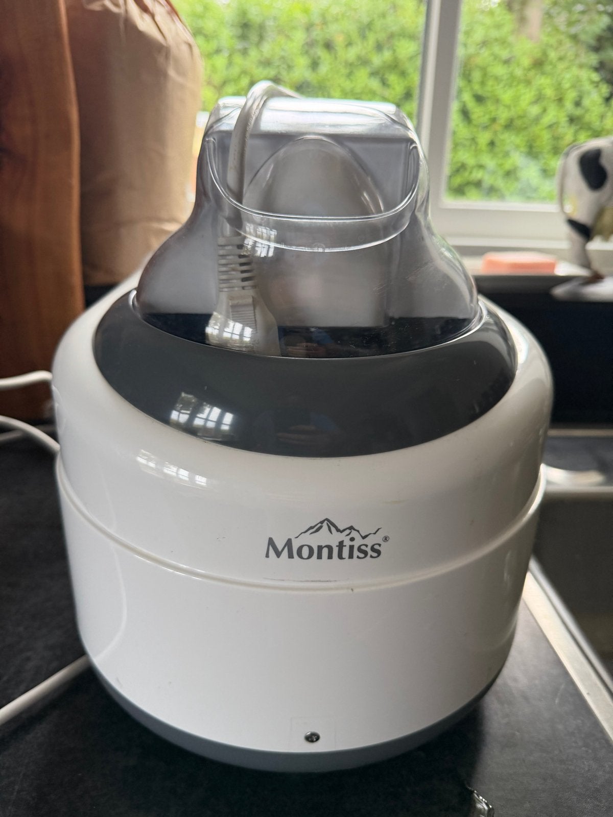 Montiss IJsmachine KIM5775M - Maak zelf heerlijk ijs!, Ophalen of Verzenden, Gebruikt