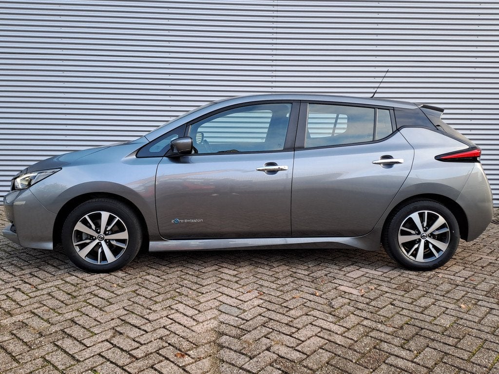 Nissan Leaf Acenta 40 kWh SOH 85.2% | Navi | Camera | Automa, Auto's, Nissan, 12 maanden, Stof, Gebruikt, Origineel Nederlands