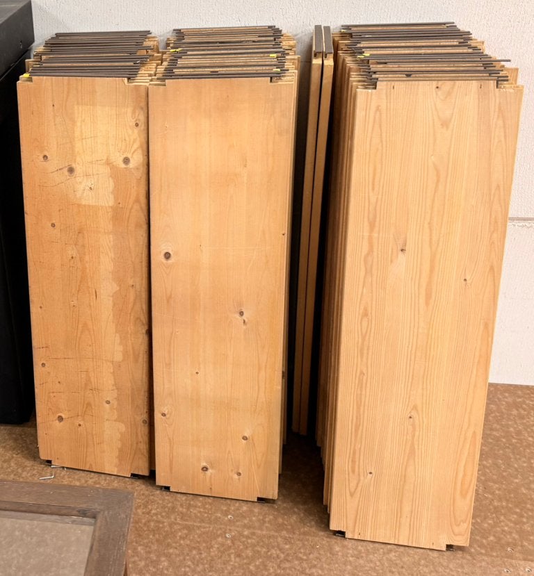 Partij houten Lundia planken - Gebruikt, 100 x 30 cm, Ophalen, Zo goed als nieuw
