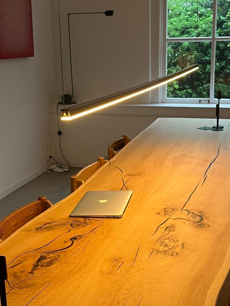 Boomstam tafel van WSTCK, 200 cm of meer, Zo goed als nieuw, Rechthoekig, 50 tot 100 cm