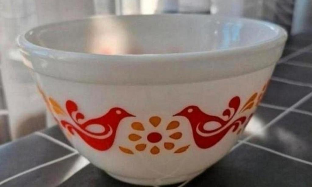 Pyrex Schaaltje, Ophalen of Verzenden, Zo goed als nieuw, Overige stijlen, Schaal of Schalen