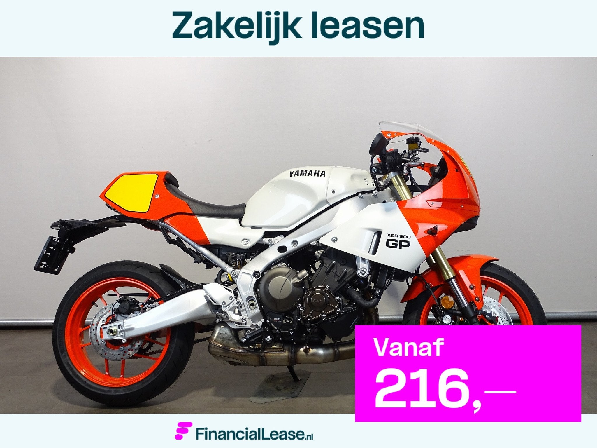 Yamaha XSR 900 GP, Motoren, Meer dan 35 kW, Naked bike, Gebruikt, Bedrijf
