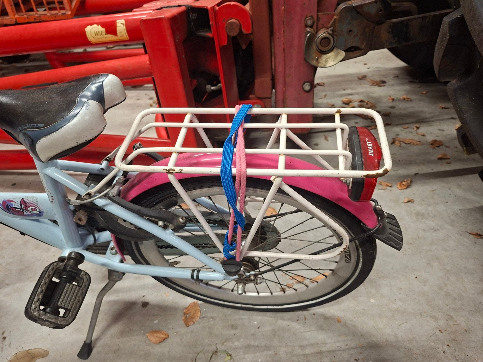 Alpina meisjes fiets, Ophalen, 16 inch