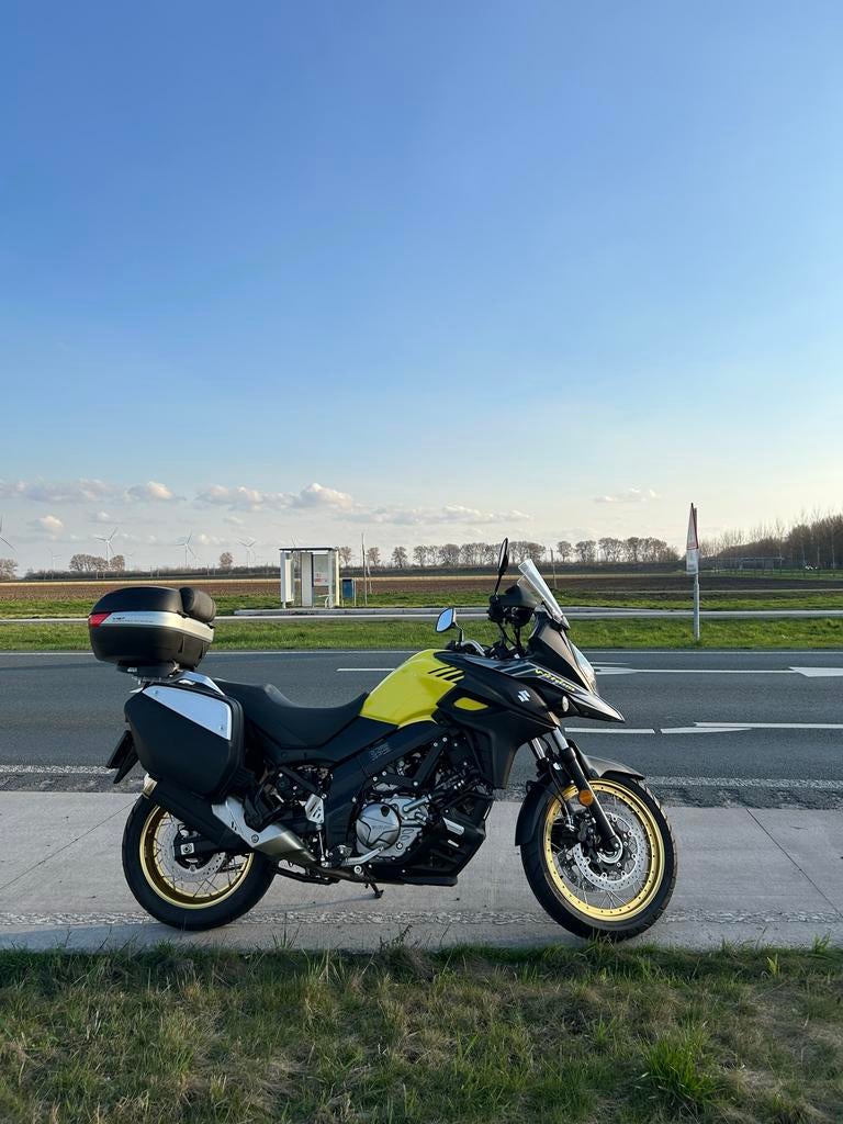 Originele zijkoffers voor Suzuki V-Strom, Ophalen of Verzenden, Zo goed als nieuw