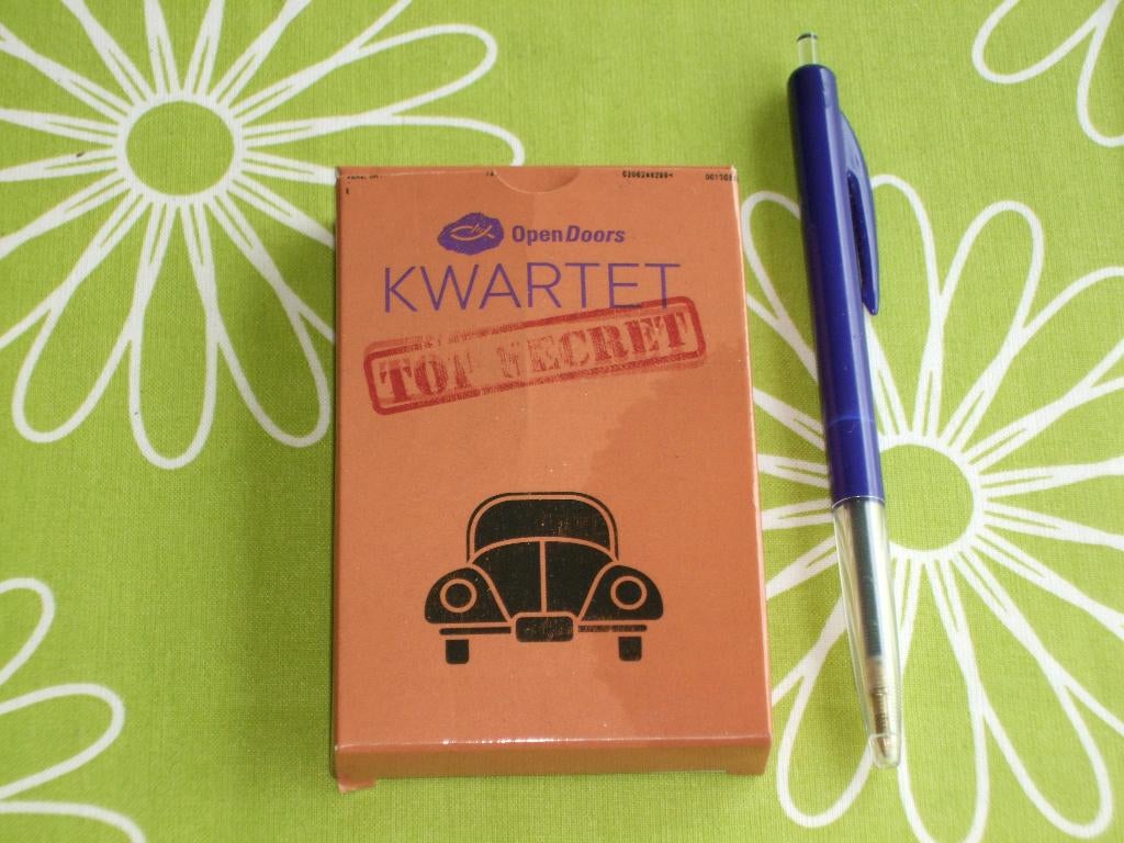 Top secret - Open Doors kwartet over christenen in nood, Ophalen of Verzenden, Zo goed als nieuw, Kwartet(ten)