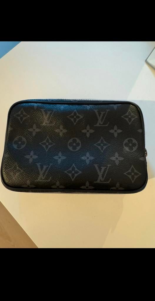 Originele Louis Vuitton toilettas ZGAN, Ophalen of Verzenden, Zo goed als nieuw, Zwart