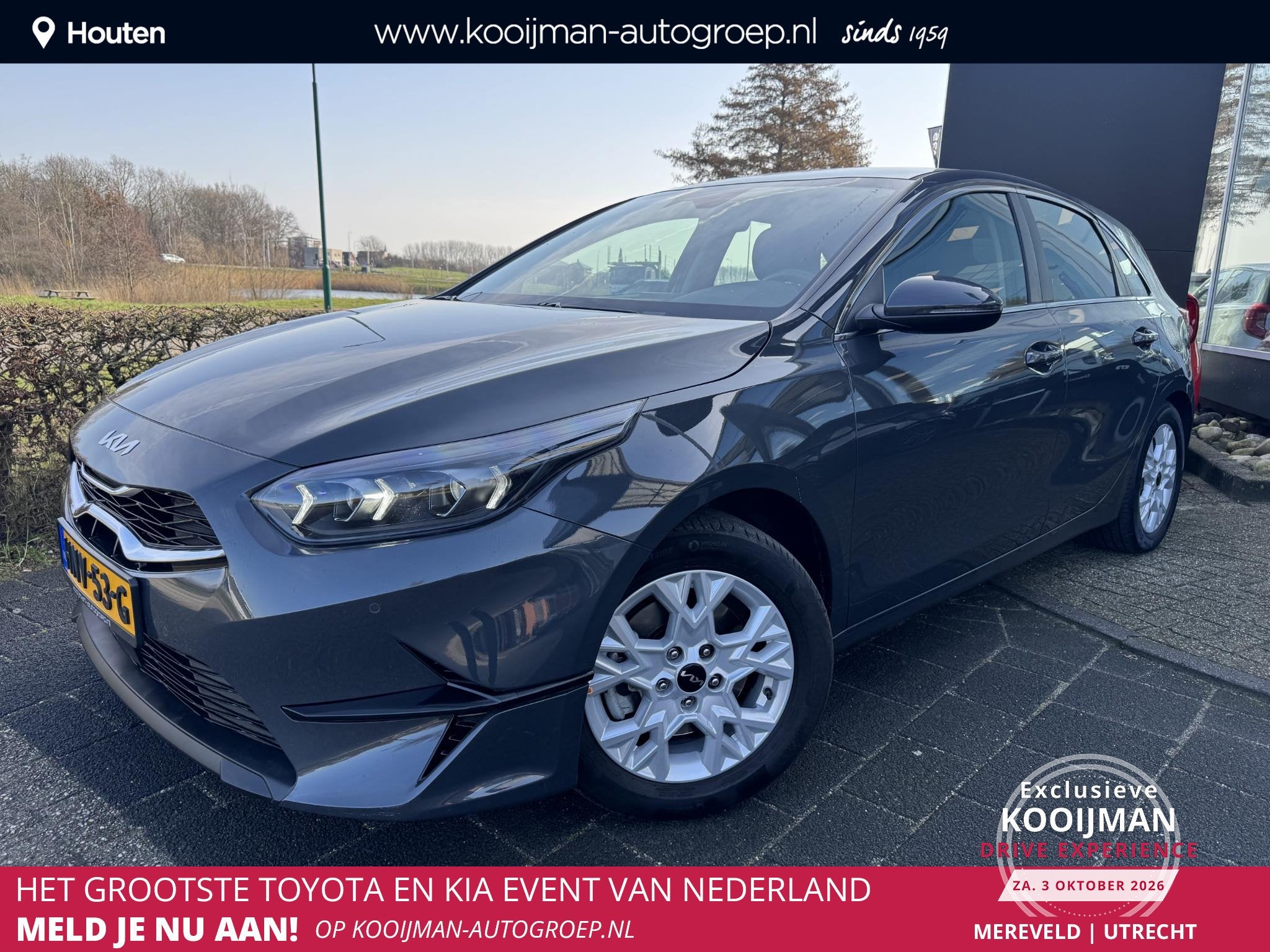 Kia Ceed 1.5 T-GDi DynamicLine Eerste Eigenaar, Apple Carpla