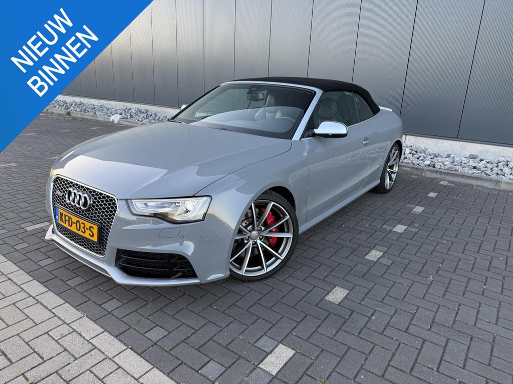 Audi A5 Cabriolet 4.2 FSI RS 5 quattro | Dealer Onderhouden, Auto's, Automaat, Euro 5, Gebruikt, Cabriolet