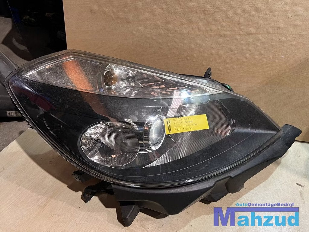 RENAULT CLIO 3 Rechts koplamp UK ENGELS 2005-2012, Info@fabrikant.eu, Fabrikantstraat 1
1000 AA  Amsterdam, NL, Ophalen of Verzenden