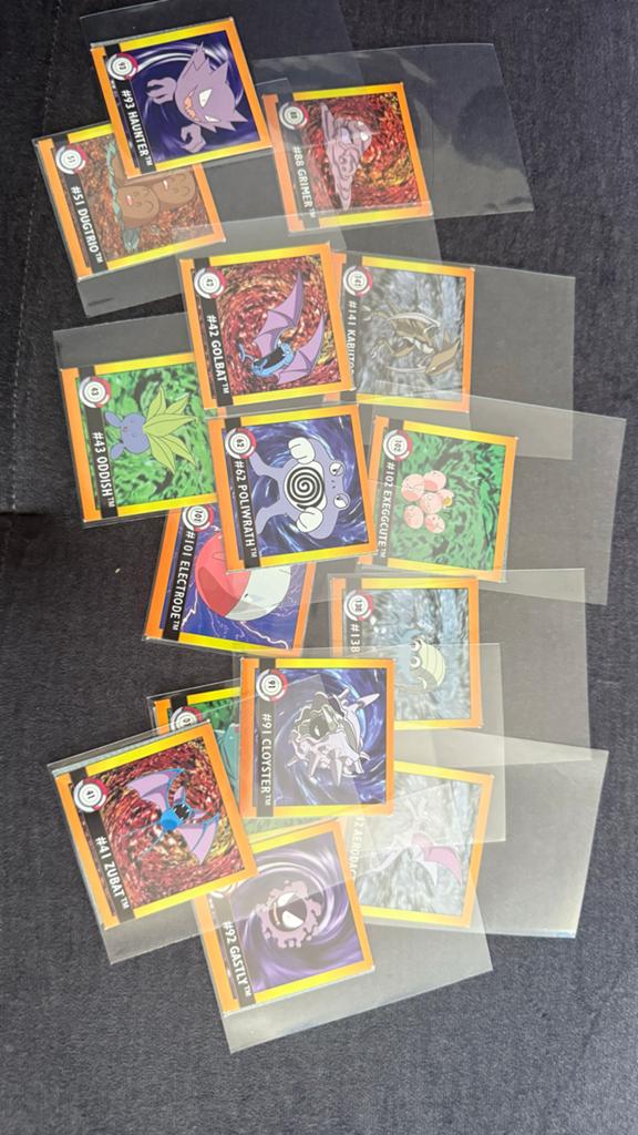 29 Artbox Pokémon stickers - Diverse collectie, Ophalen of Verzenden, Zo goed als nieuw