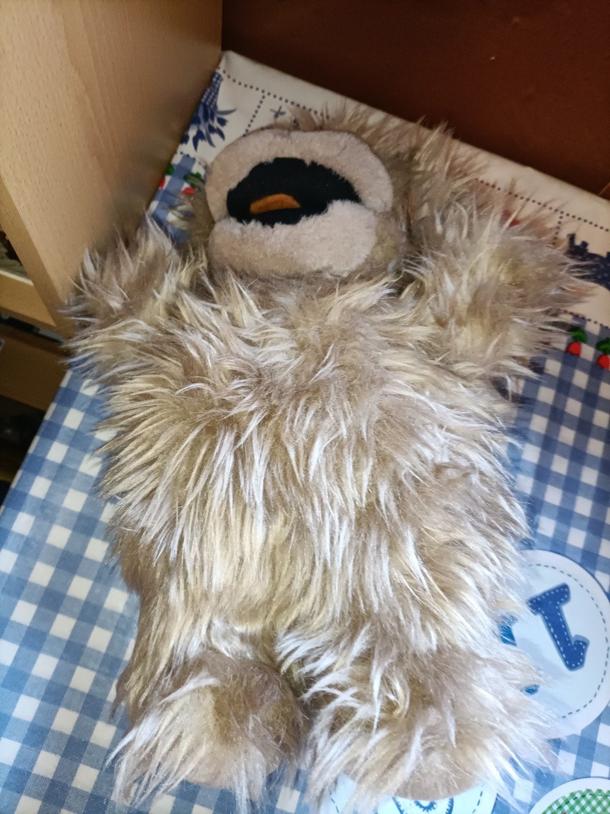 Oude Tommie knuffel Sesamstraat vintage 1990, Ophalen of Verzenden, Zo goed als nieuw, Overige typen