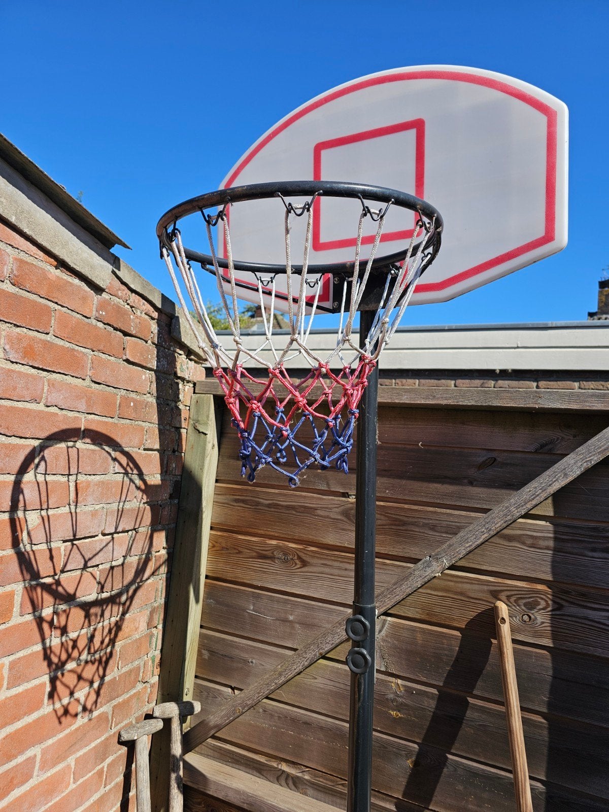Basketbal paal met net., Ophalen, Gebruikt, Overige typen