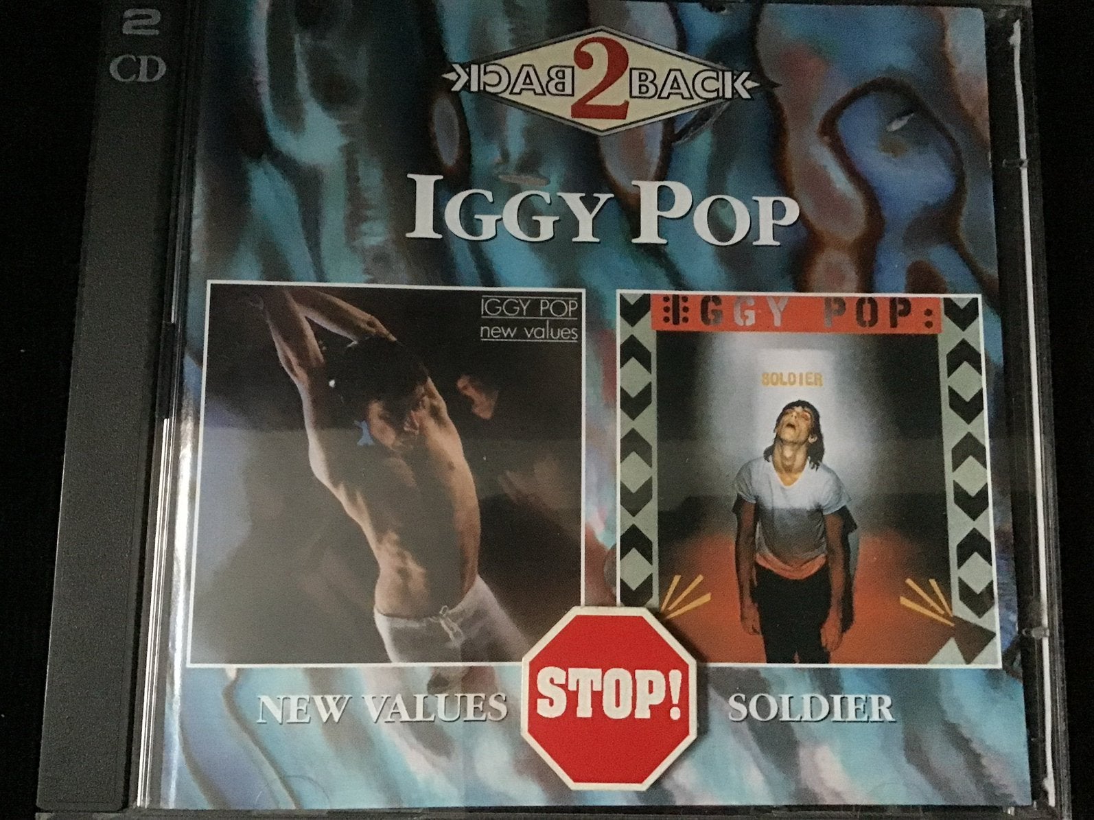 Iggy Pop, Back2Back New Values / Soldier 2cd-set, Cd's en Dvd's, Ophalen of Verzenden, Zo goed als nieuw