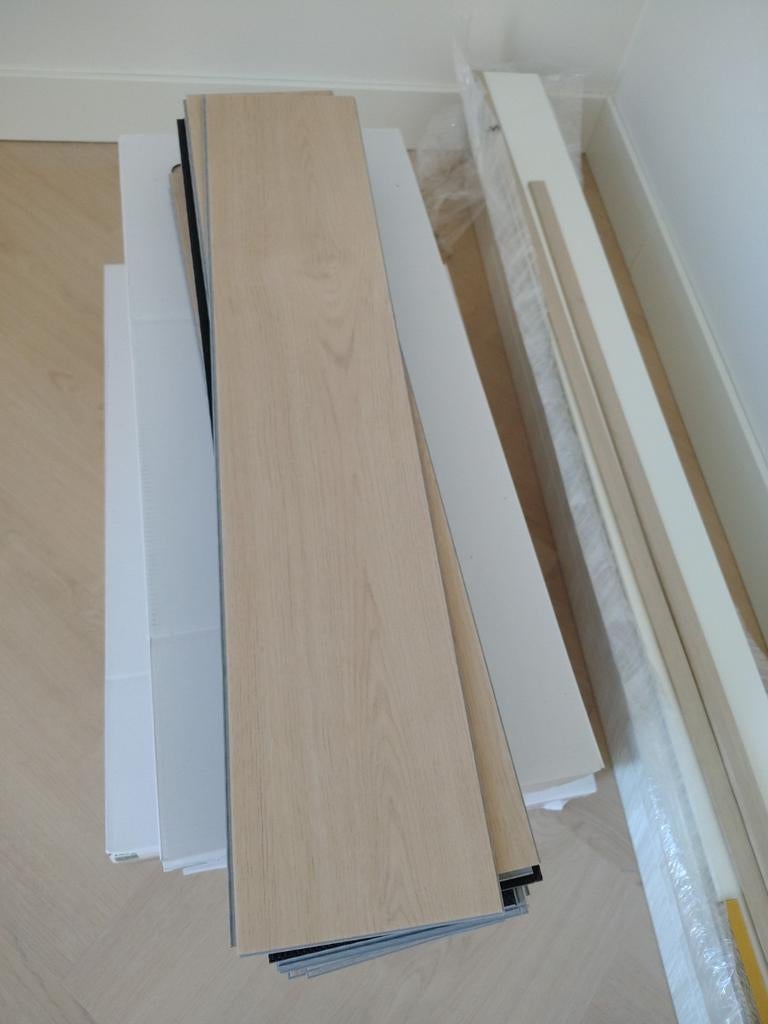 Klik pvc visgraat, Ophalen, Nieuw