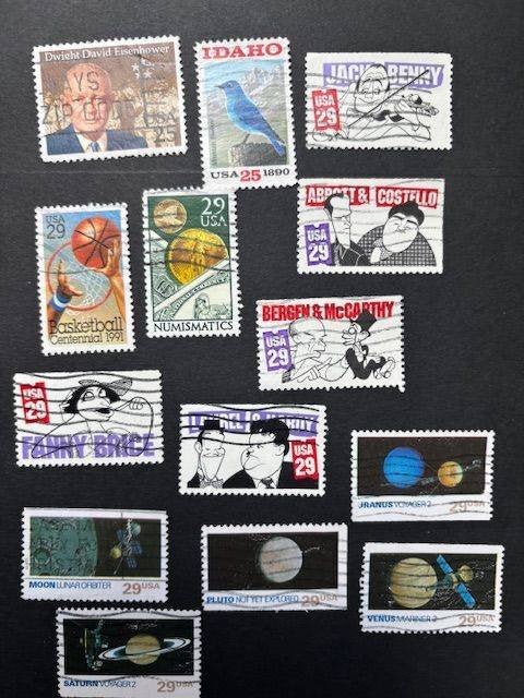 postzegels USA, Ophalen of Verzenden, Buitenland