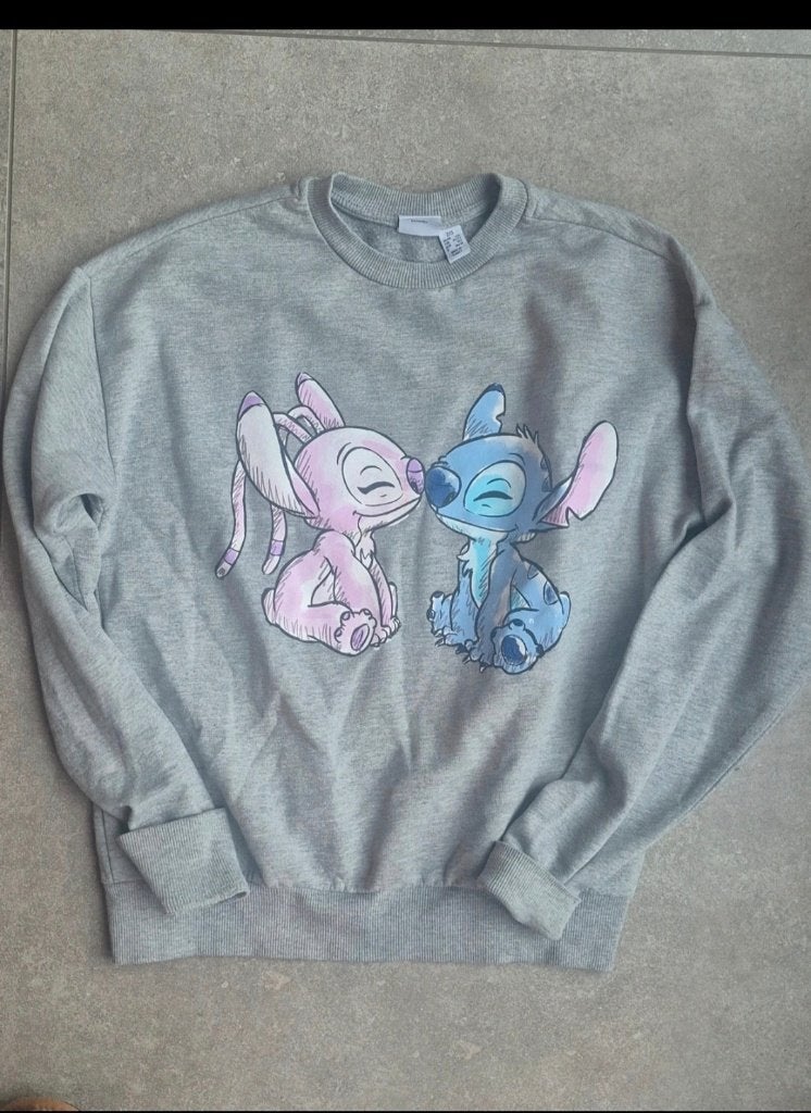 Disney trui stitch xxs, Disney, Ophalen of Verzenden, Maat 34 (XS) of kleiner, Grijs