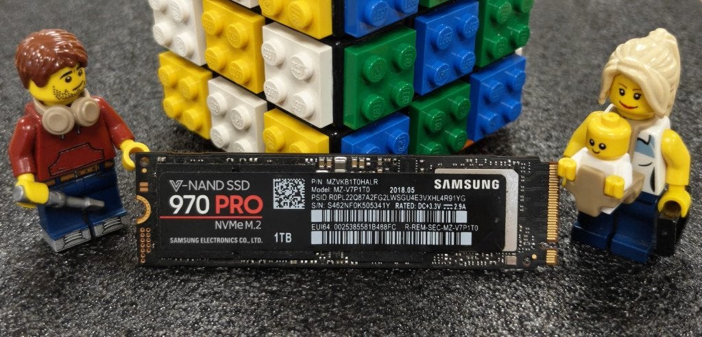 Samsung 970 Pro 1TB NVMe SSD, Computers en Software, Harde schijven, Intern, SSD, Ophalen of Verzenden, Zo goed als nieuw