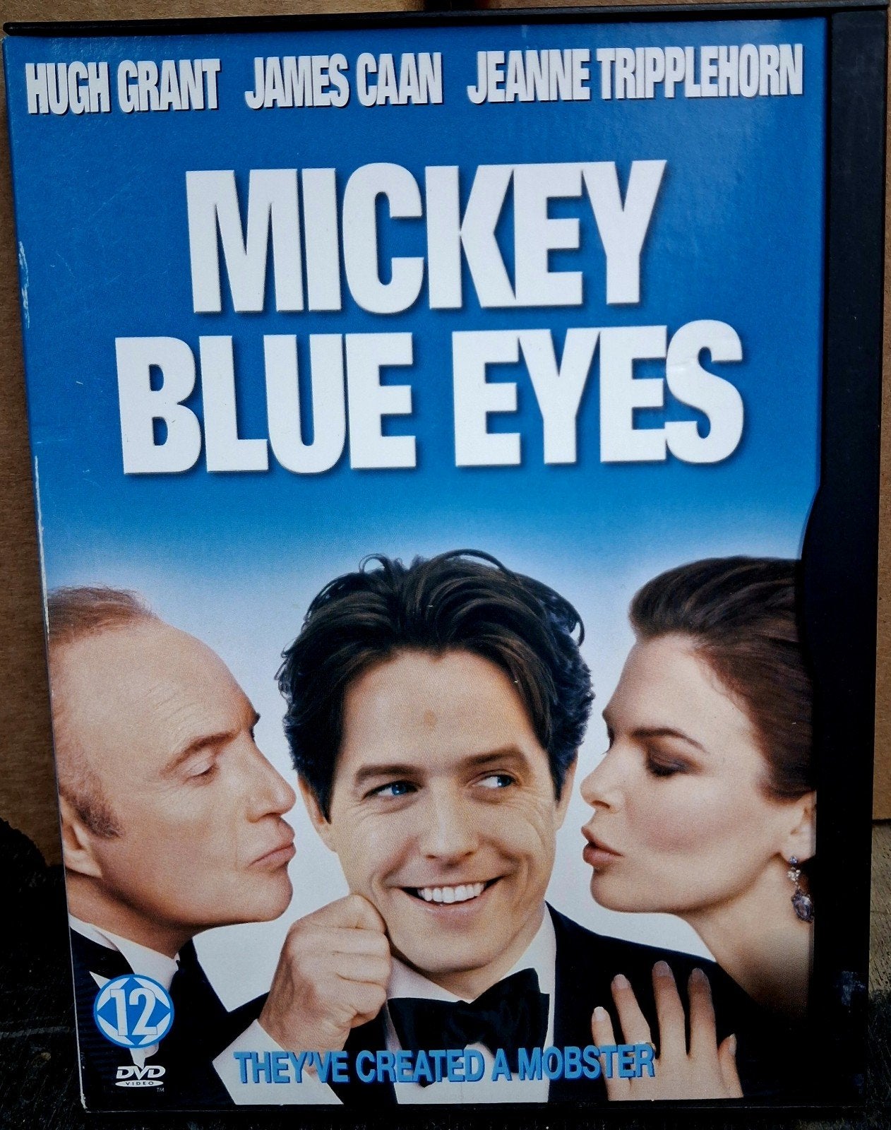 Mickey Blue Eyes DVD - Romantische Komedie met Hugh Grant, Gebruikt, Spaans, Ophalen of Verzenden, Spaans