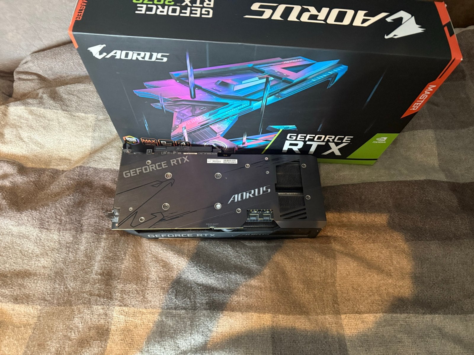 Gigabyte Aorus GeForce RTX 3070 8GB Videokaart, Computers en Software, HDMI, GDDR6, PCI-Express 4, Ophalen of Verzenden