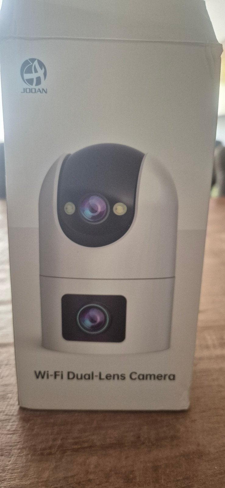 Nieuwe JODAN Wi-Fi Dual-Lens Camera (binnen/buiten), Audio, Tv en Foto, Ophalen, Nieuw