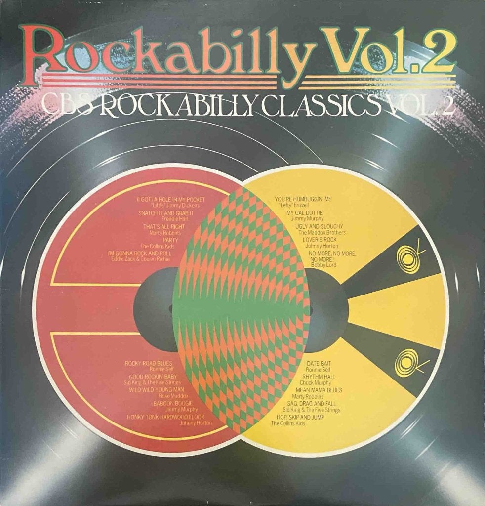 CBS Rockabilly Classics Vol.2 - Various, LP, Ophalen of Verzenden, Zo goed als nieuw, 12 inch