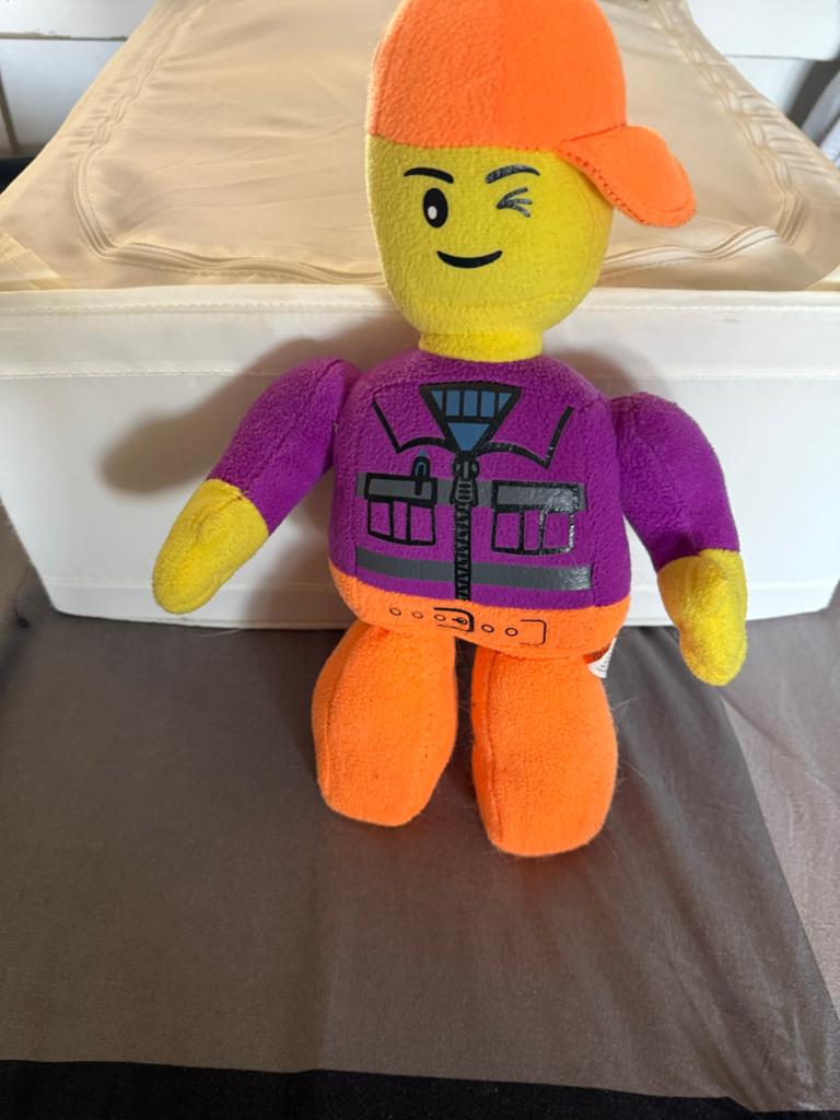 Lego Minifiguur Knuffel - Oranje/Paars, Oranje, Overige merken, Overige karakters, Overige typen